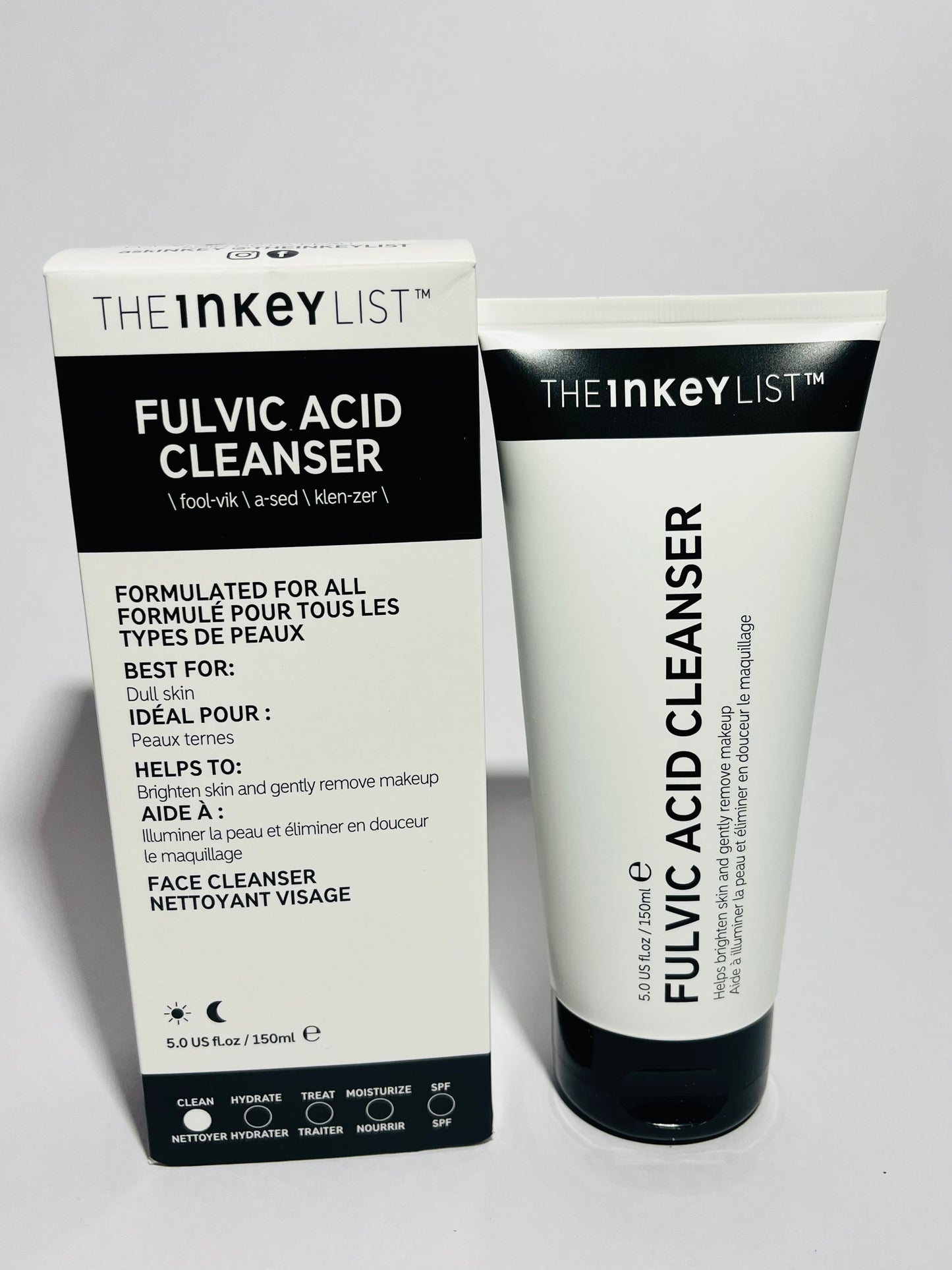 The inkey list fulvic acid cleanser 150 ml