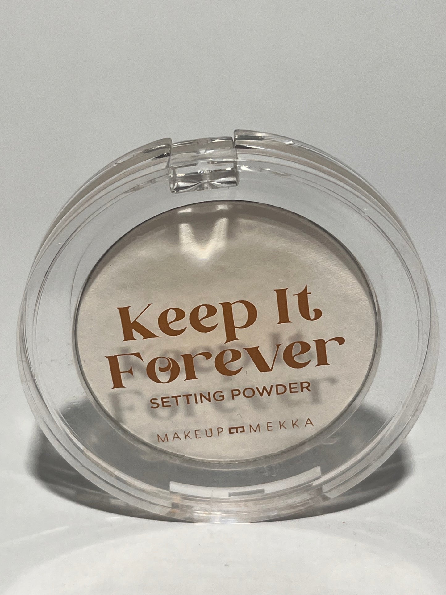 Makeup Mekka keep it forever setting powder
