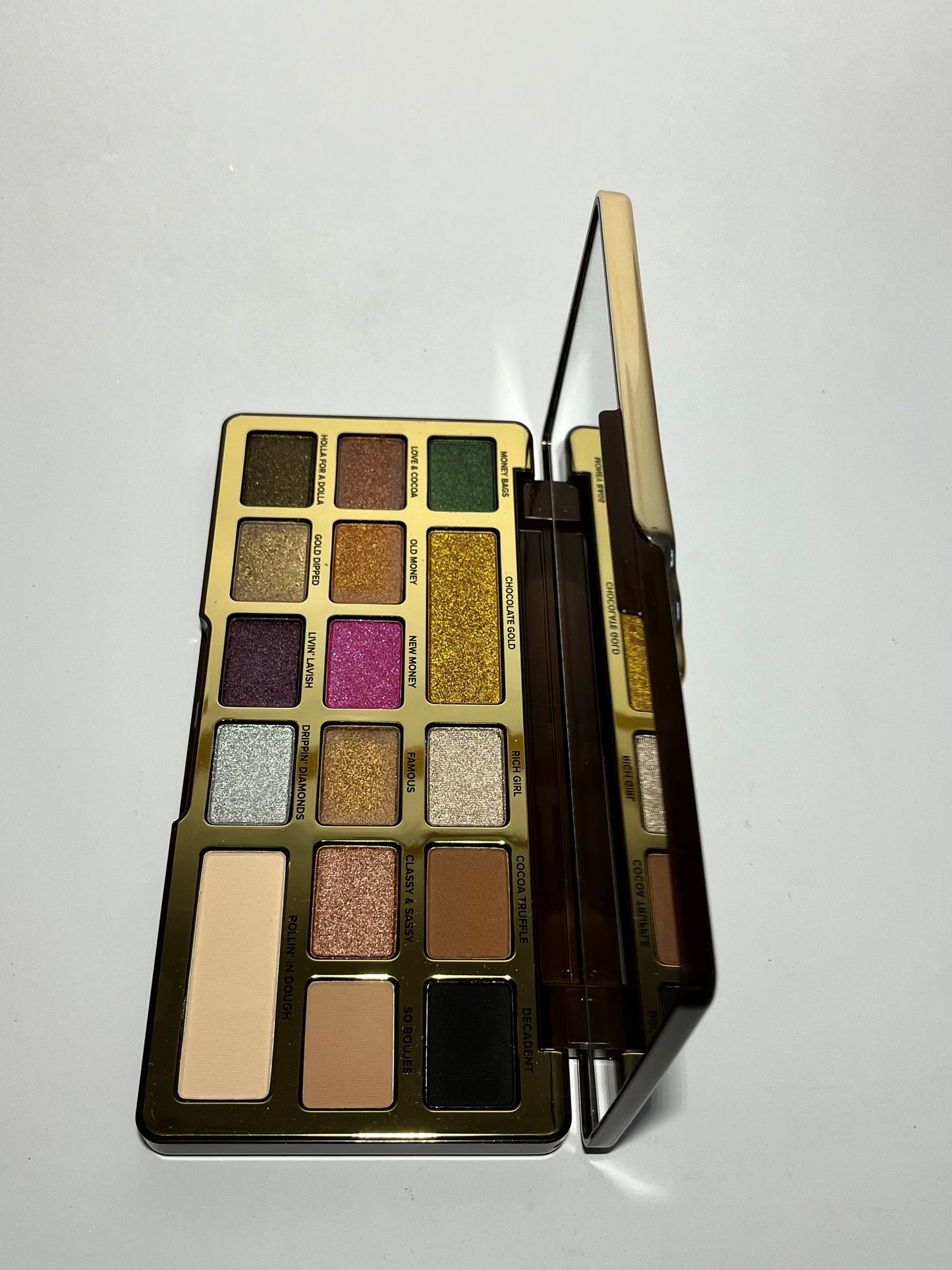 Too Faced Chocolate Gold metallic/matte eyeshadow palette