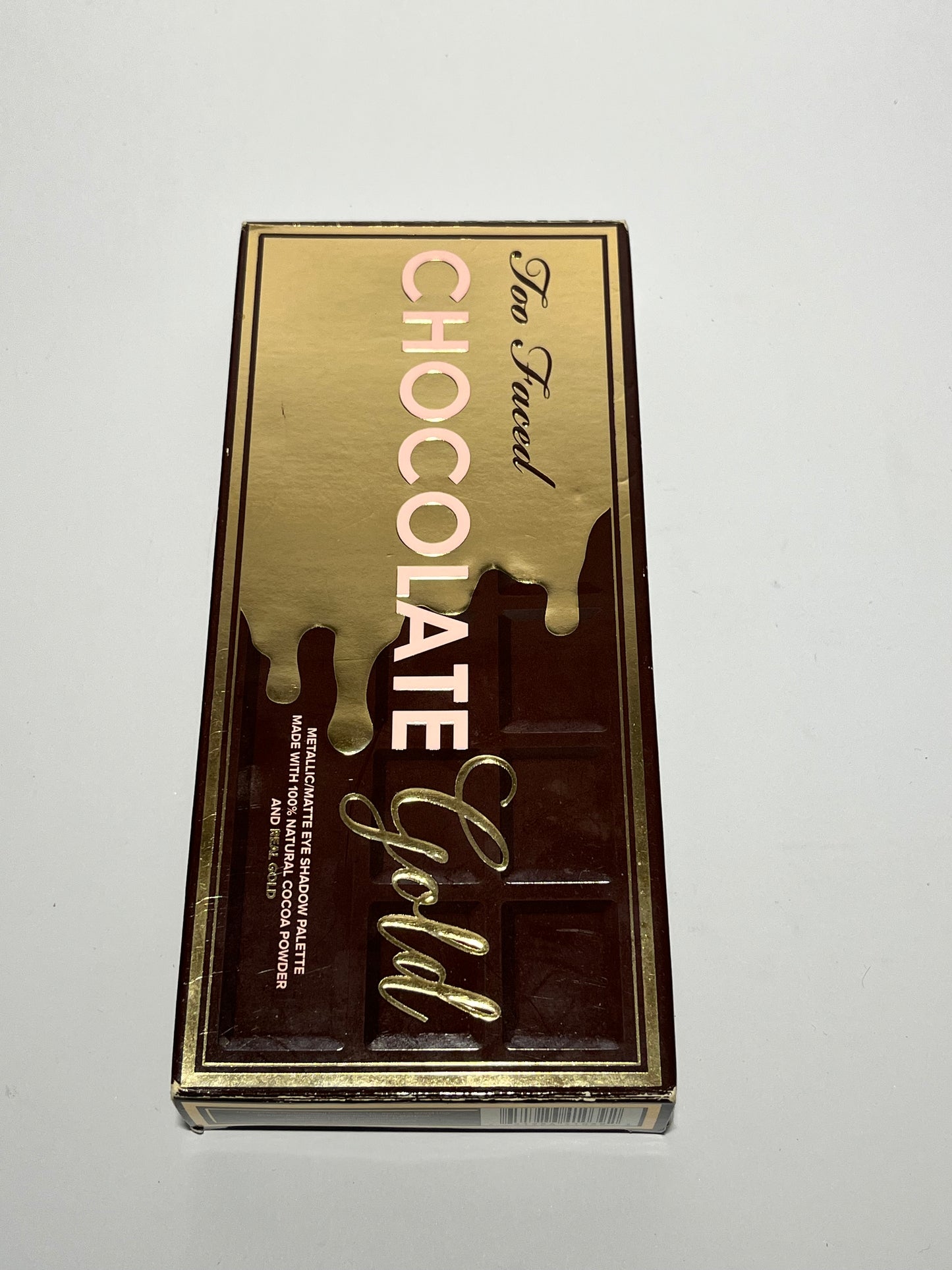 Too Faced Chocolate Gold metallic/matte eyeshadow palette