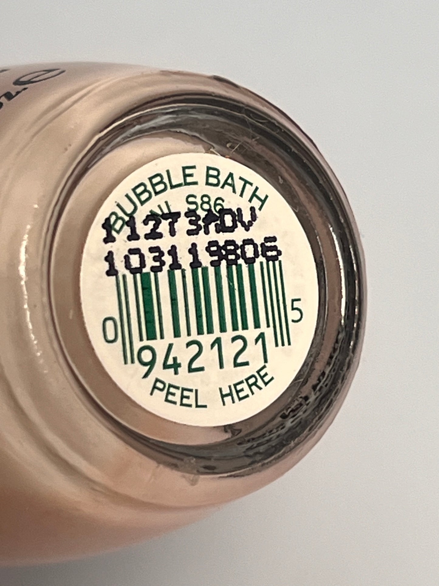 OPI NAIL LACQUER BUBBLEBATH- 15 ml