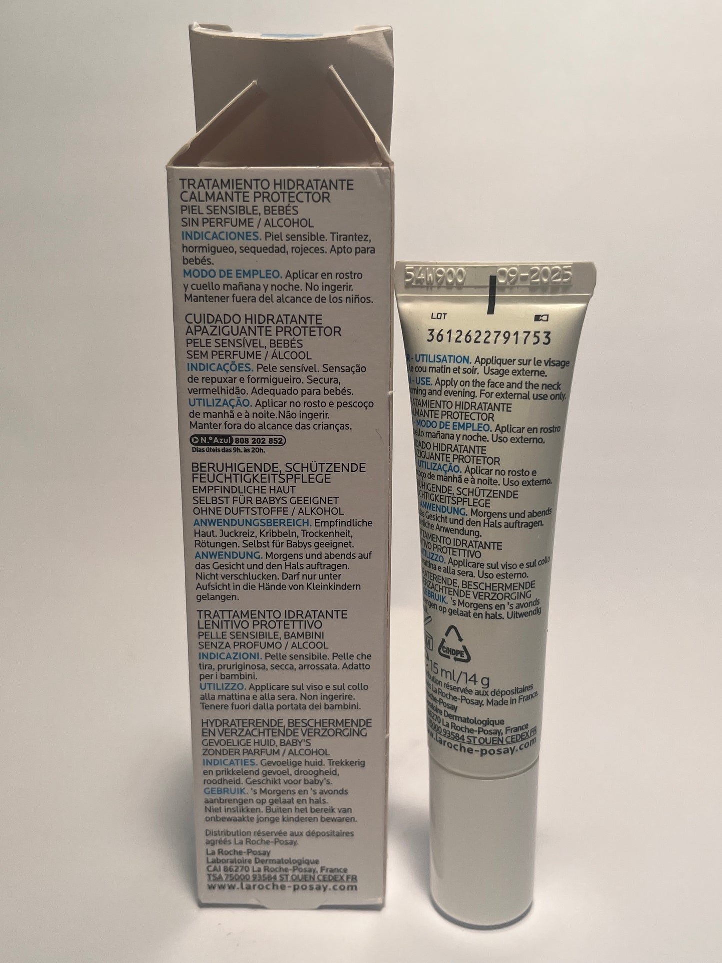 LA ROCHE POSAY La Roche-Posay Toleriane Sensitive-Protective soothing mosturiser 15ml
