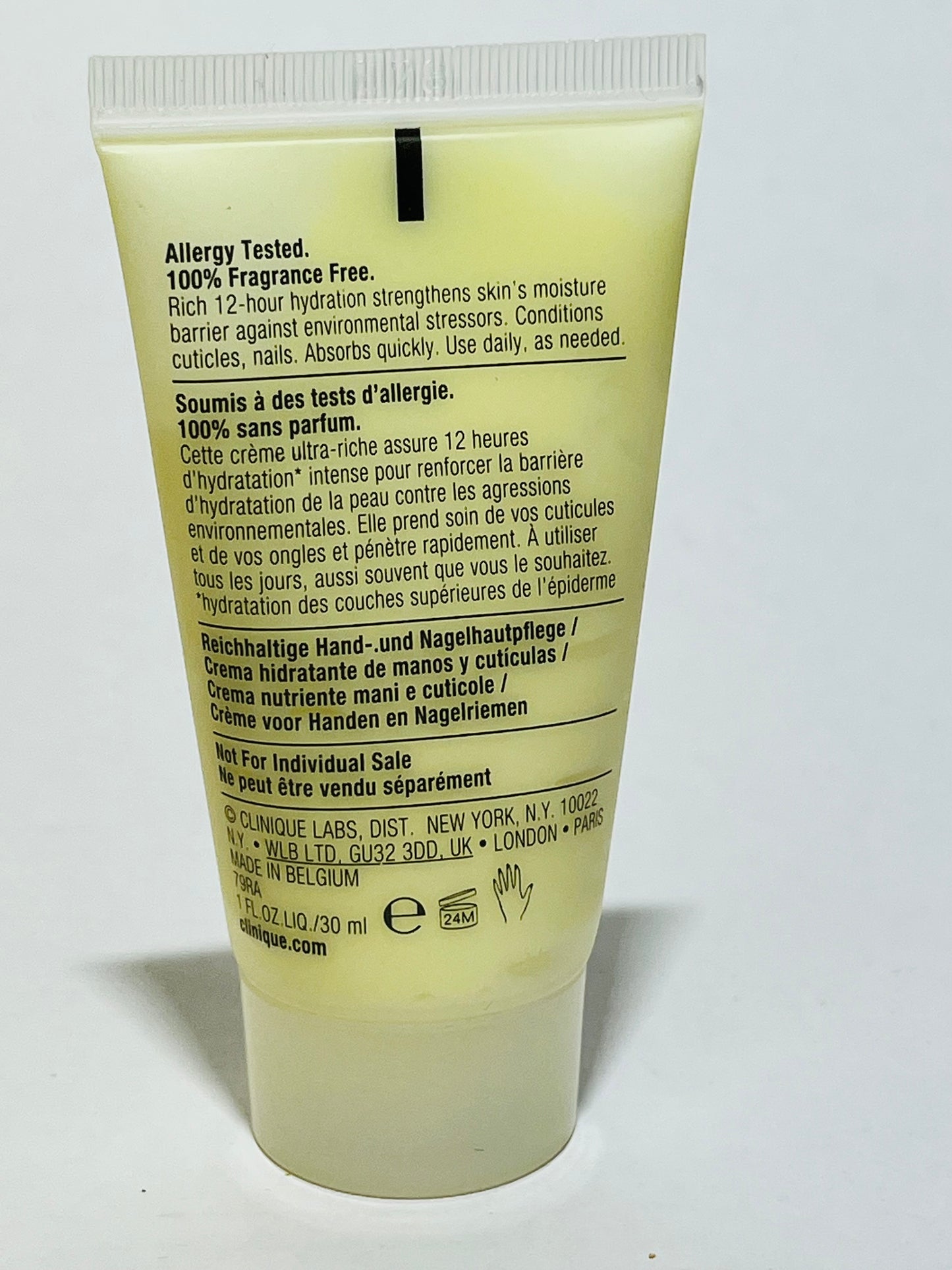 Clinique deep comfort hand cream 30ml