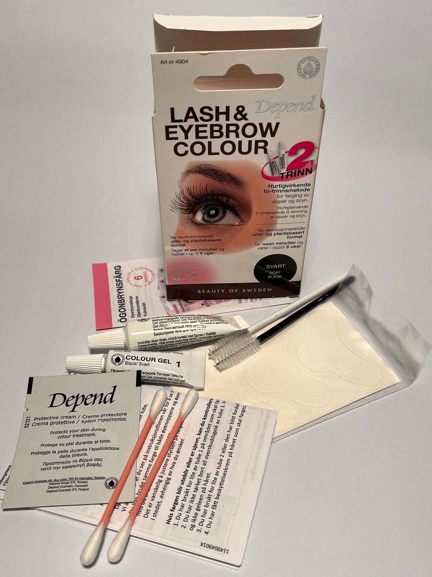 Depend Lash & Eyebrow Colour Svart