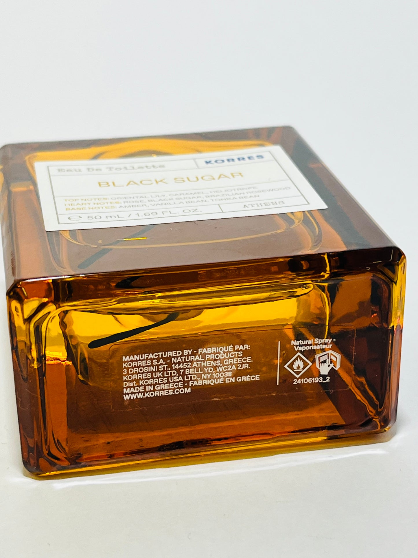 Korres Black Sugar Eau de Toilette 50 ml