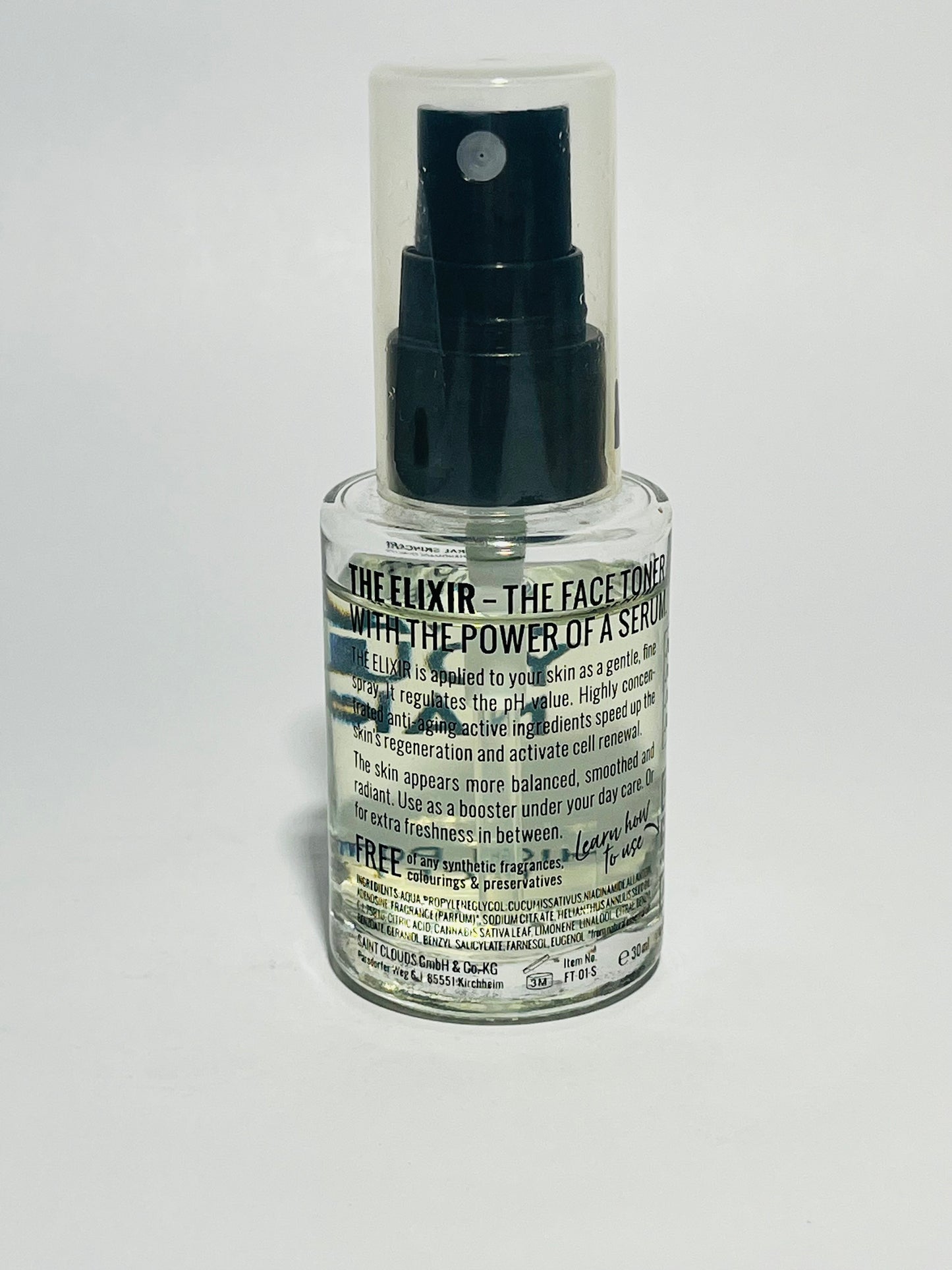 I WANT YOU NAKED The Elixir Face Toner