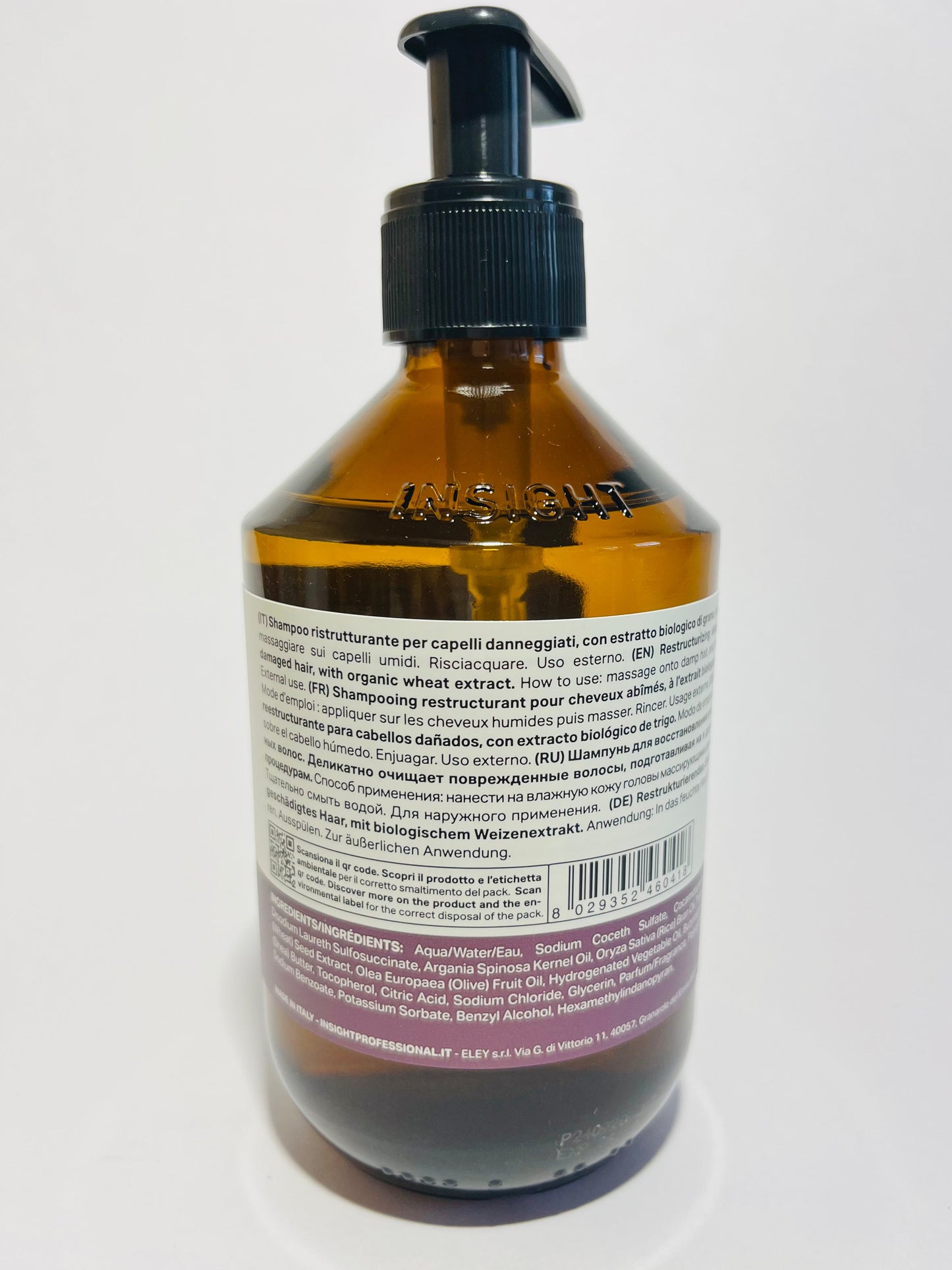 Insight Damaged Hair Restructurizing Shampoo 350ml