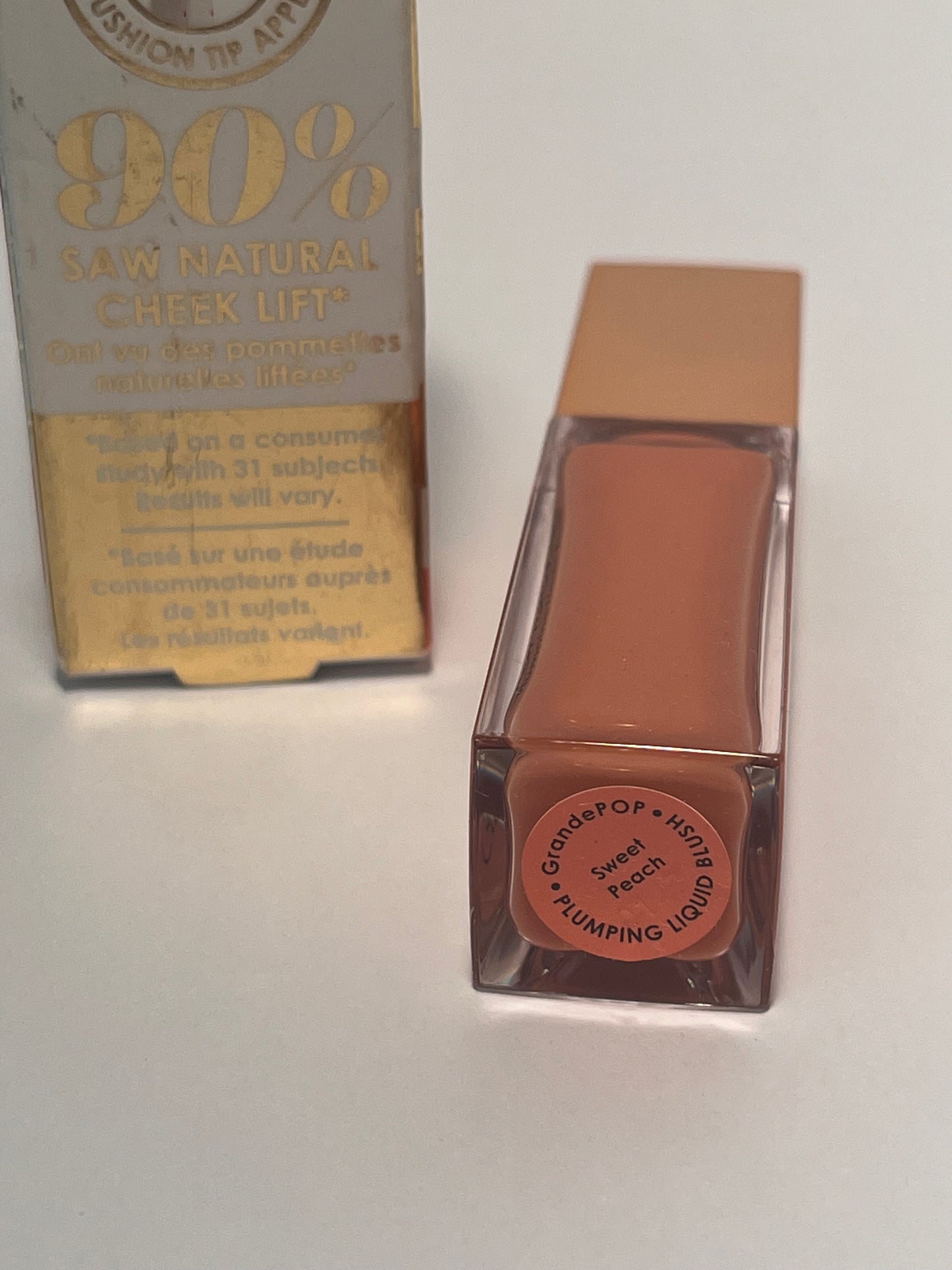 Grande Cosmetics GrandePOP Plumping Blush Sweet Peach