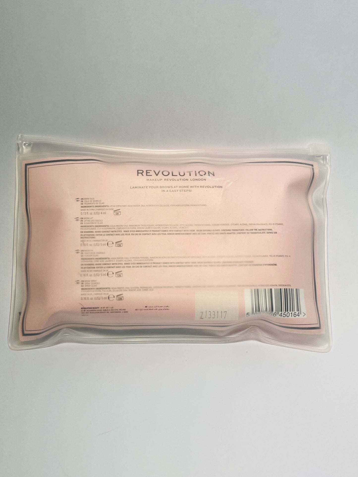 Makeup Revolution Brow Lamination Kit