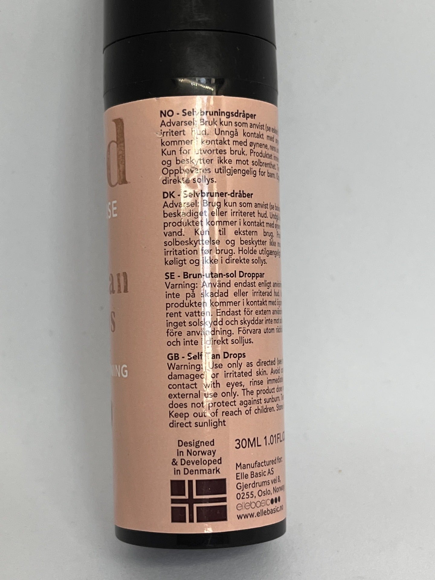 Glöd Sophie Elise Self Tan Drops Dark 30ml
