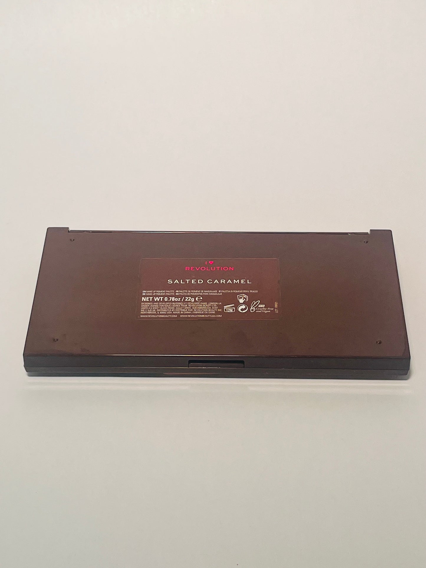 I Heart Revolution Eyeshadow Palette Salted Caramel 18g