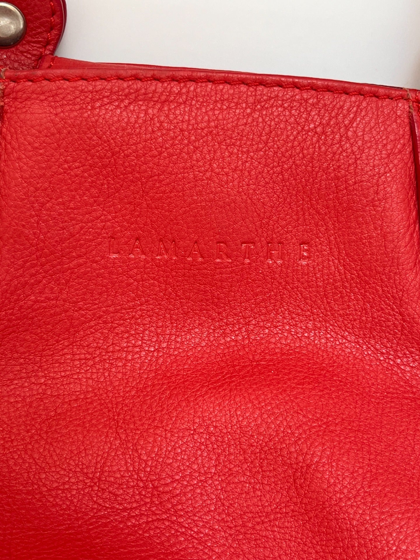 LAMARTHE- Rød veske