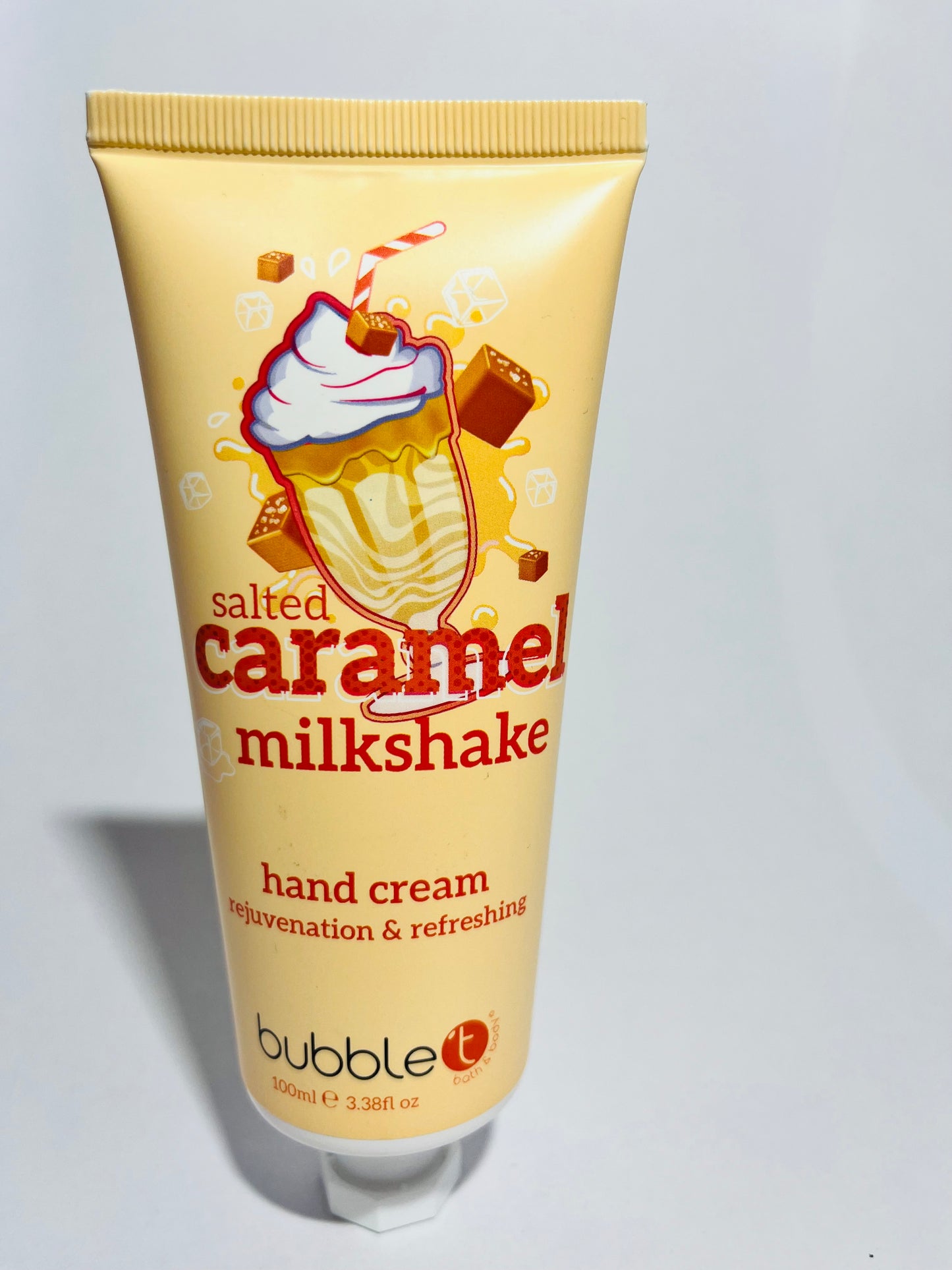 Bubble T Milkshake Moisturising Hand Cream- Caramel 100ml