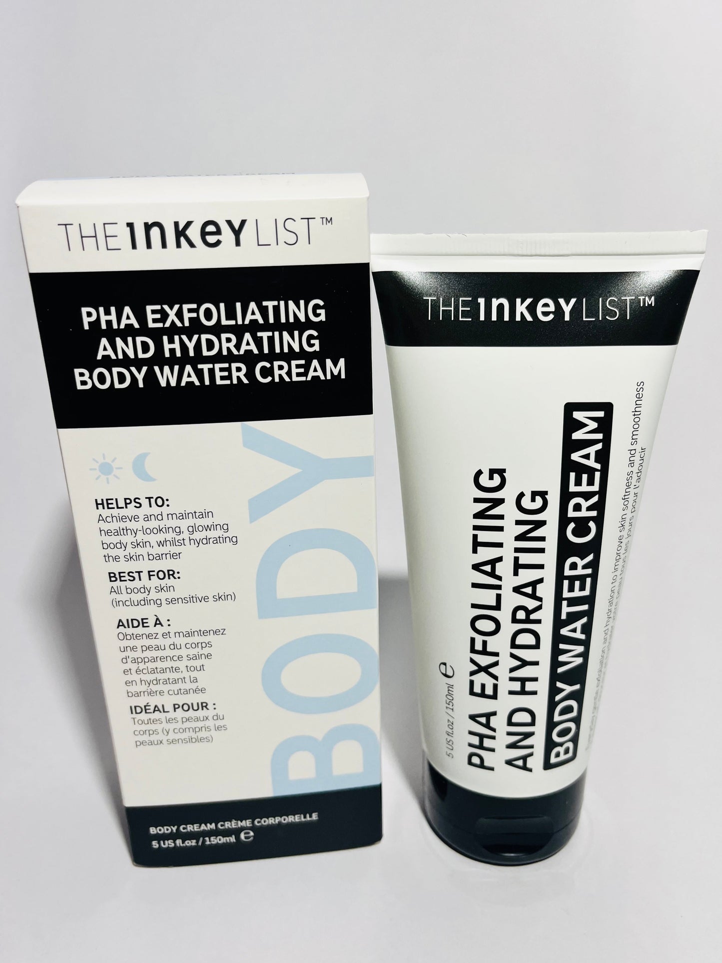 The INKEY List PHA Exfoliating and Hydrating Body Water Cream