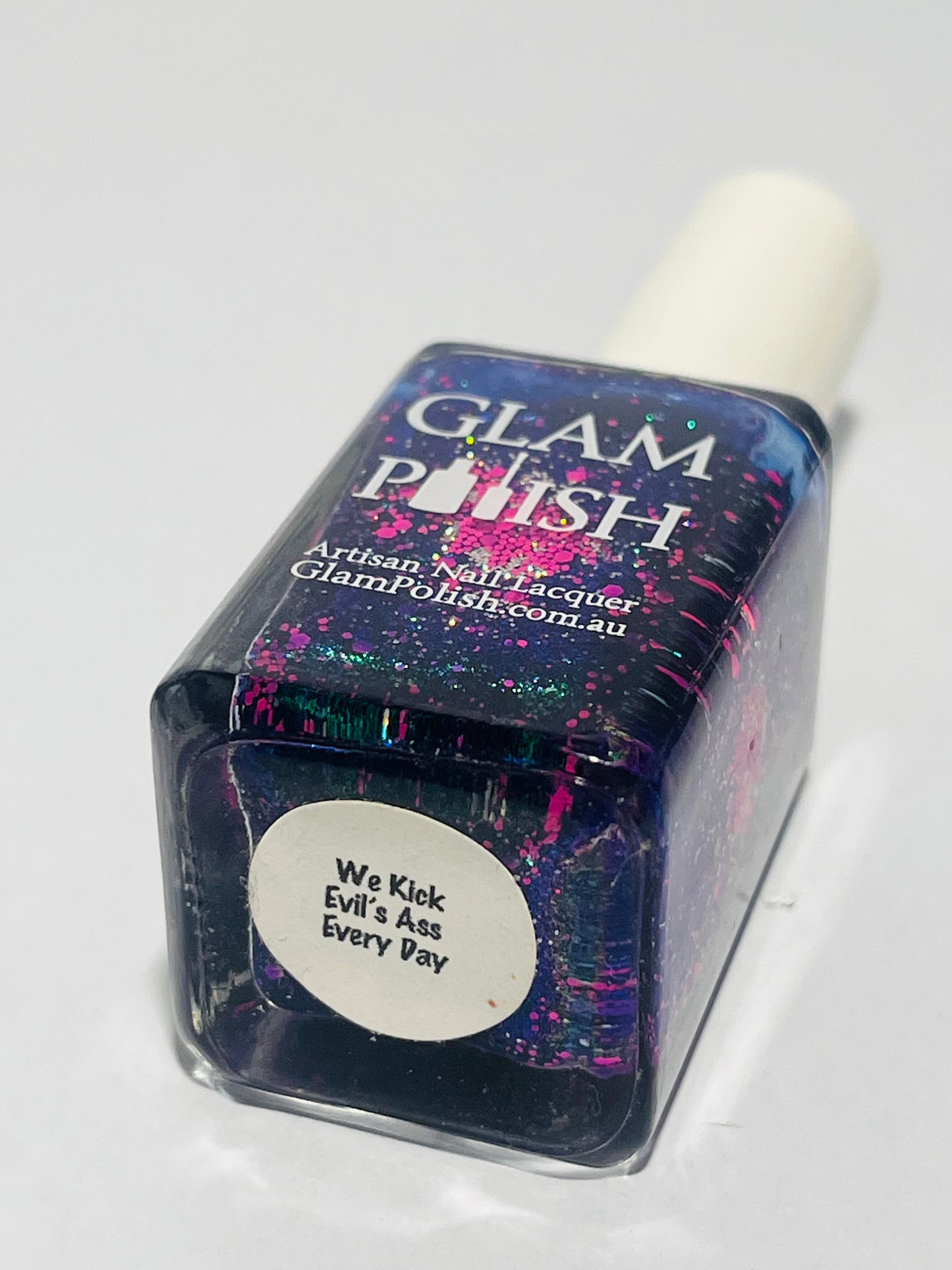 Glam Polish- We Kick Evil`s Ass Every Day