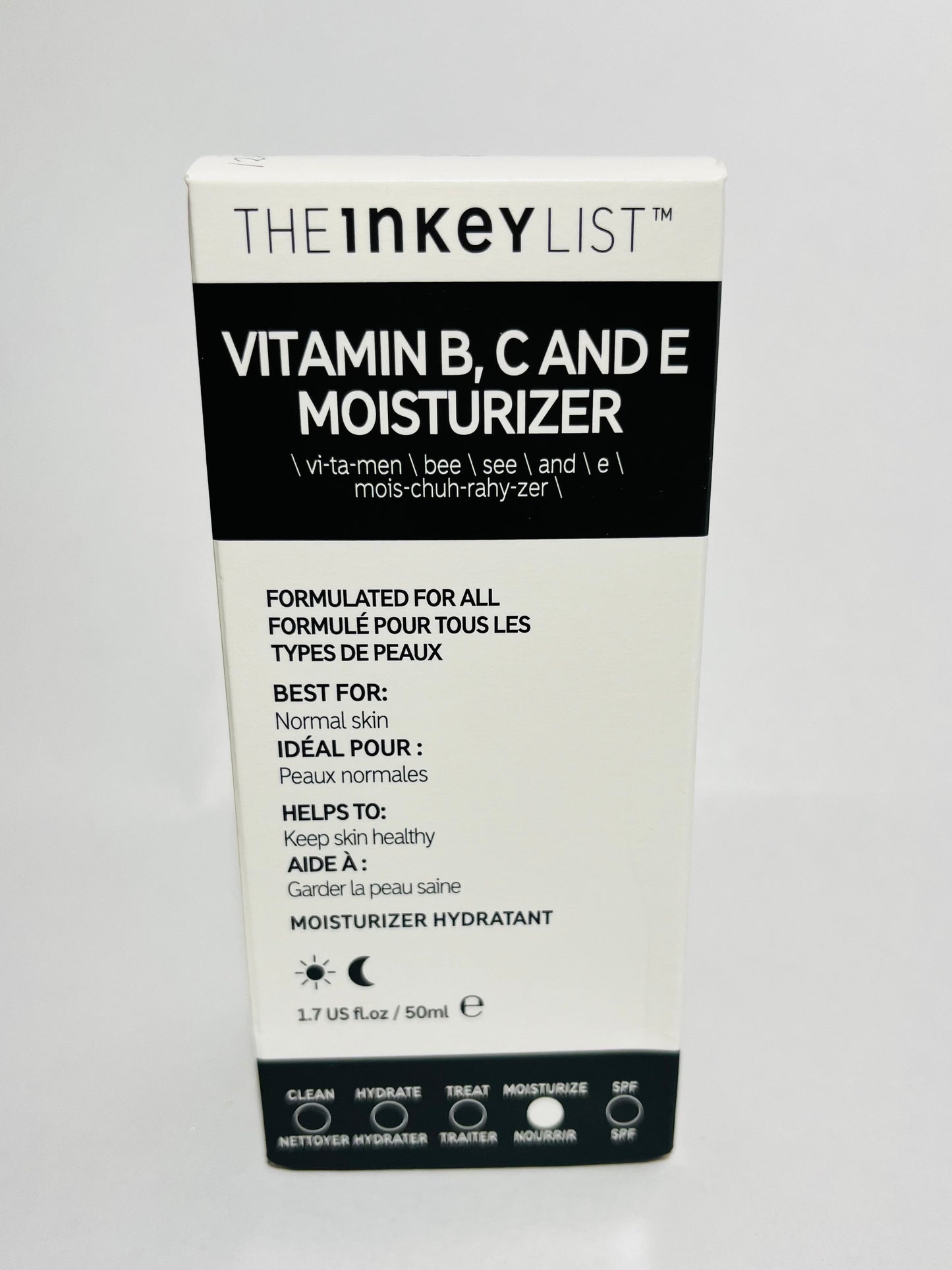 The Inkey List Vitamin B, C and E Moisturizer 50ml