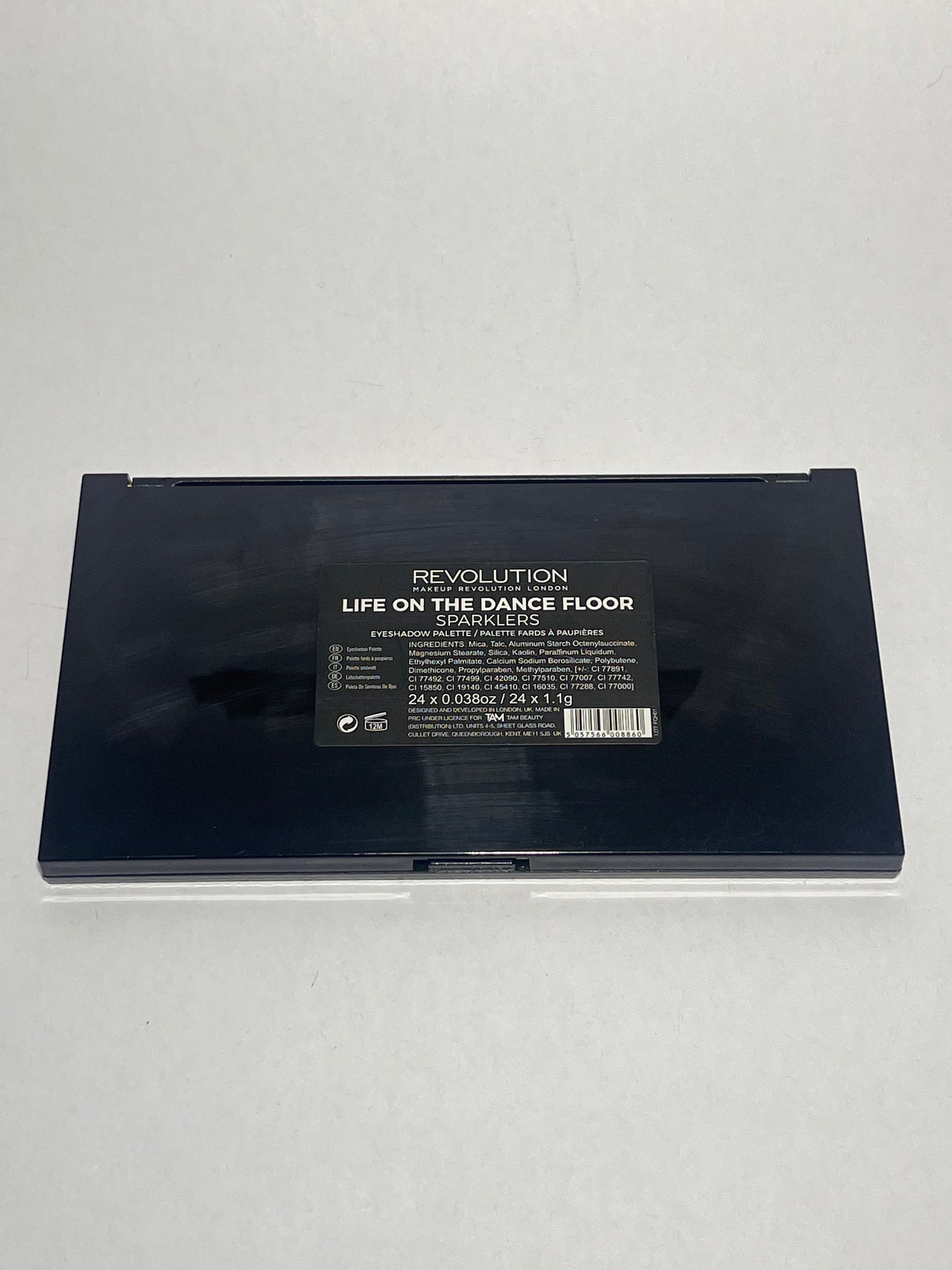 The Makeup Revolution Life on the Dance Floor "Sparklers" Eyeshadow Palette