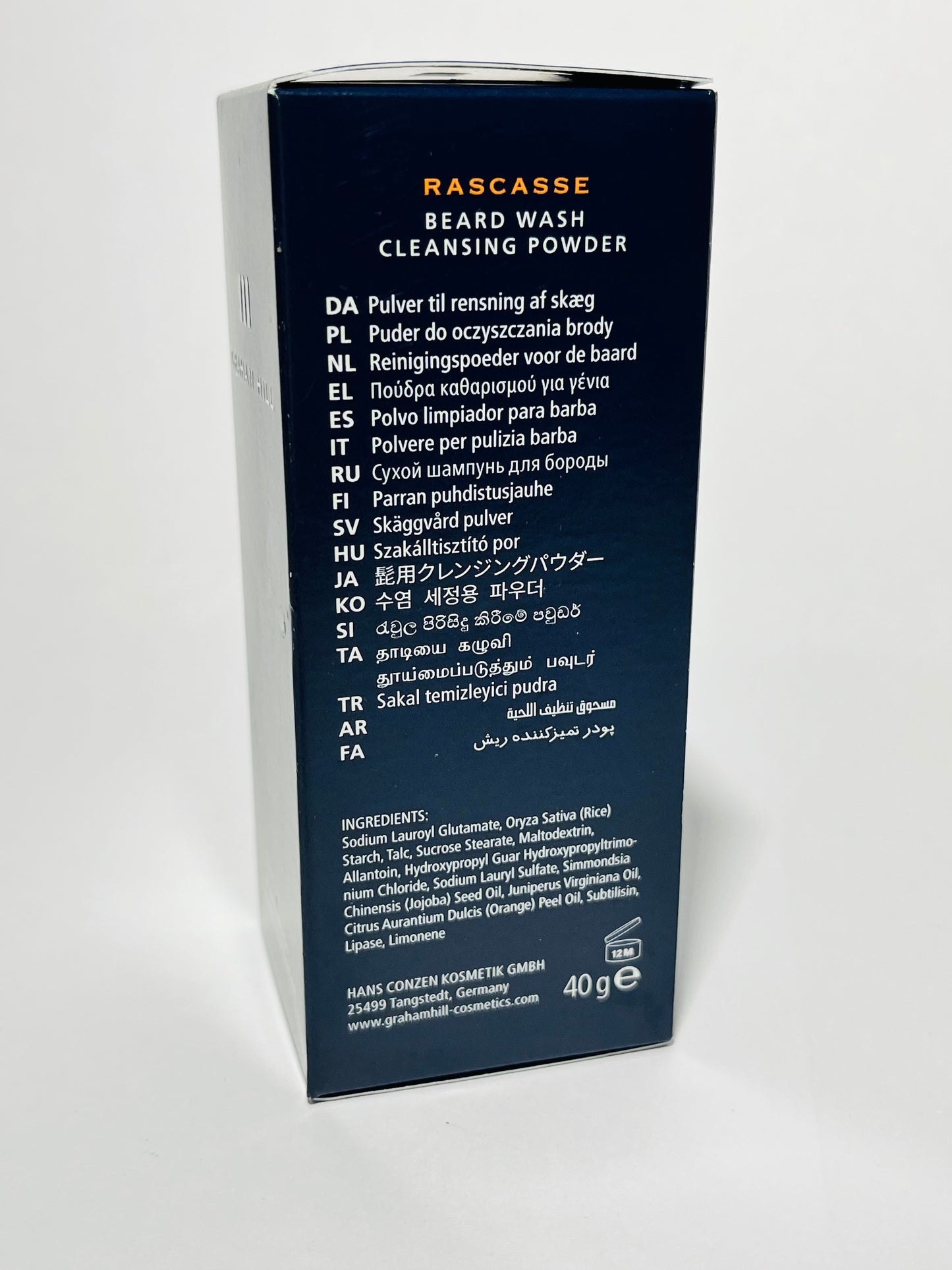 Graham Hill Rascasse Beard Wash Cleansing Powder