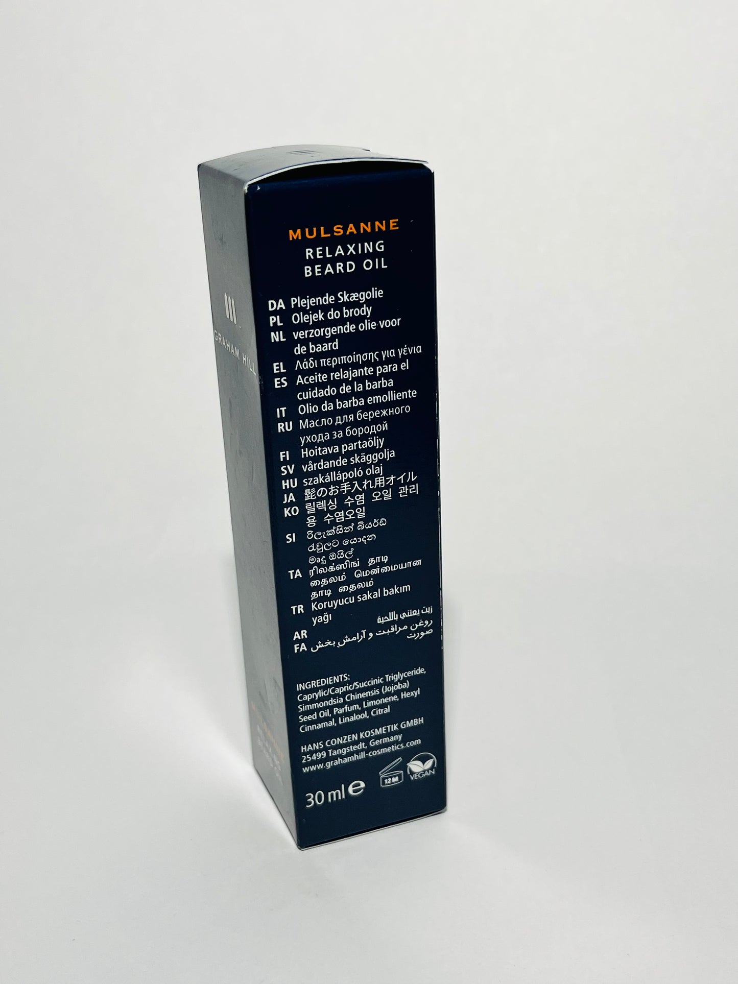 Graham Hill Mulsanne Relaxing Beard Oil