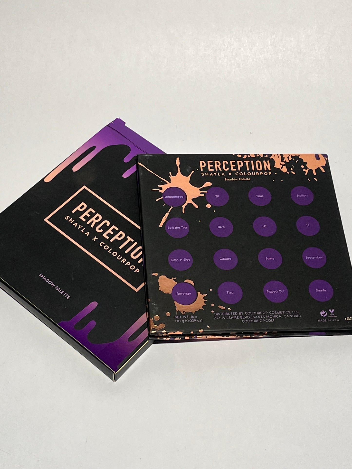 ColourPop x Shayla Perception Eyeshadow Palette