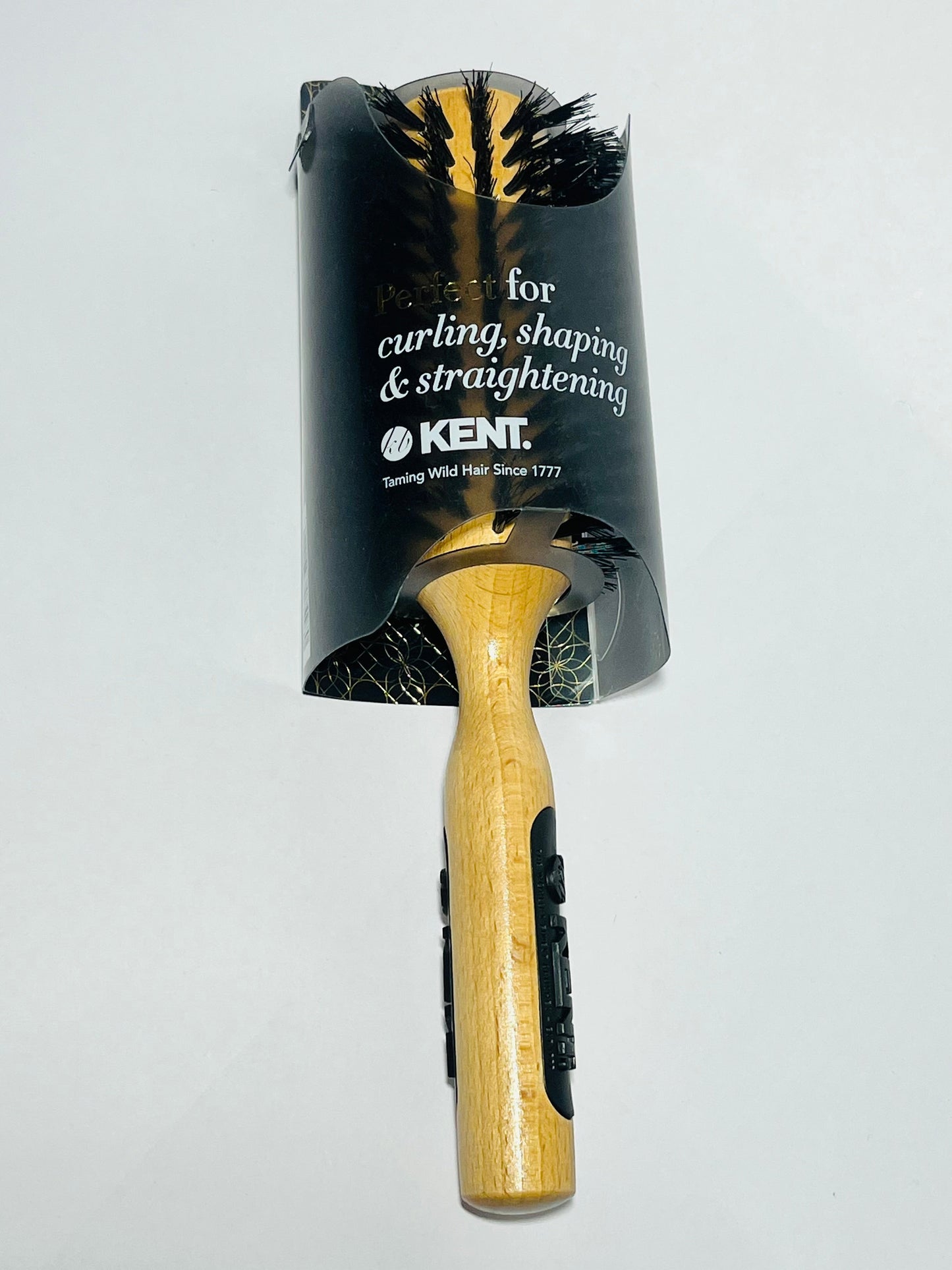 Kent PF09 Large Round- Perfect for Curling, shaping and straightening Brush-70mm