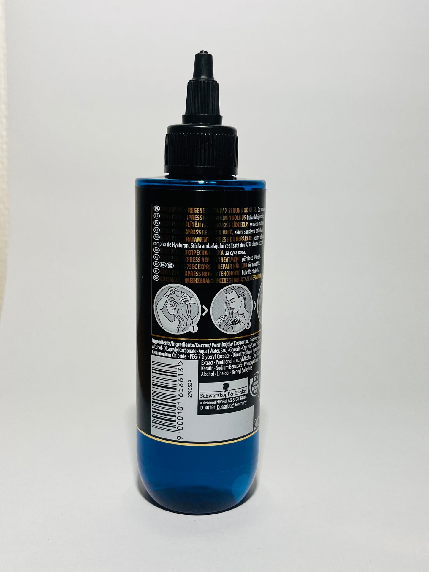 Schwarskopf Gliss 7 Sec Repair Treatment Aqua Revive