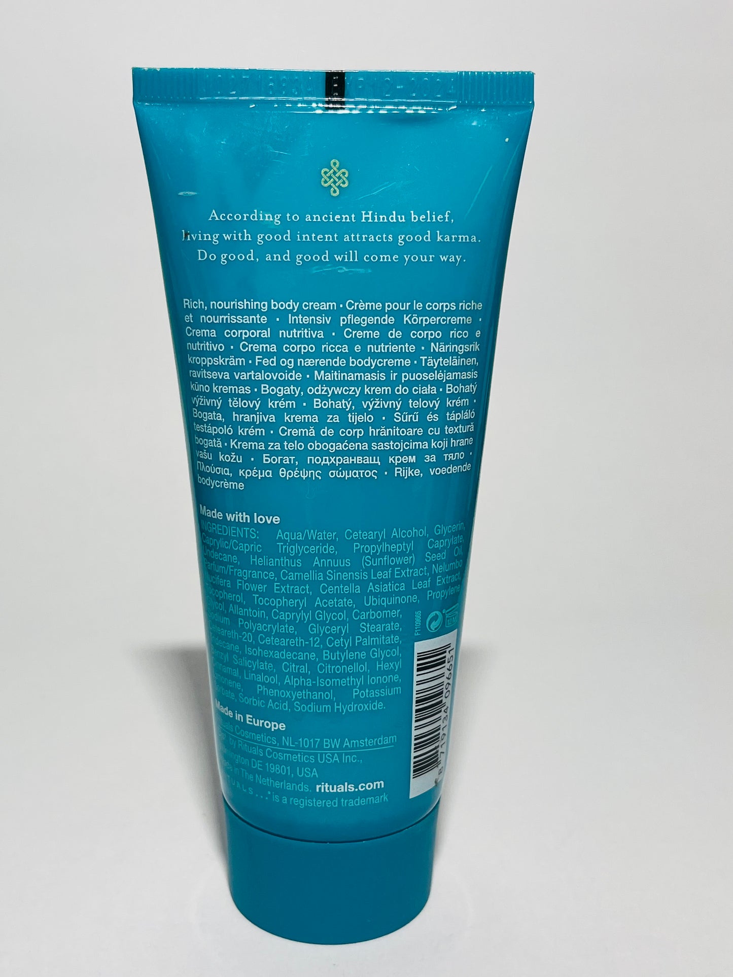 Rituals Of Karma spread the kindness body cream 100ml