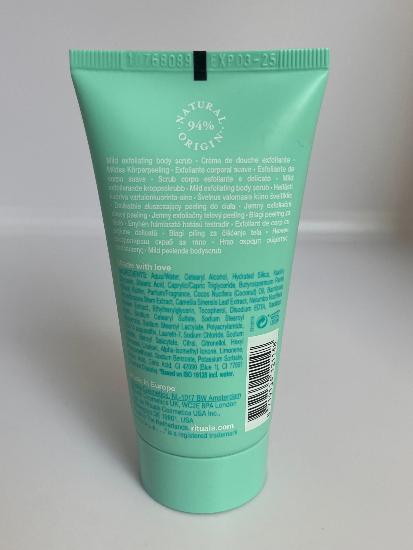 RITUALS: THE RITUALS OF KARMA -mild body scrub paste 70 ml