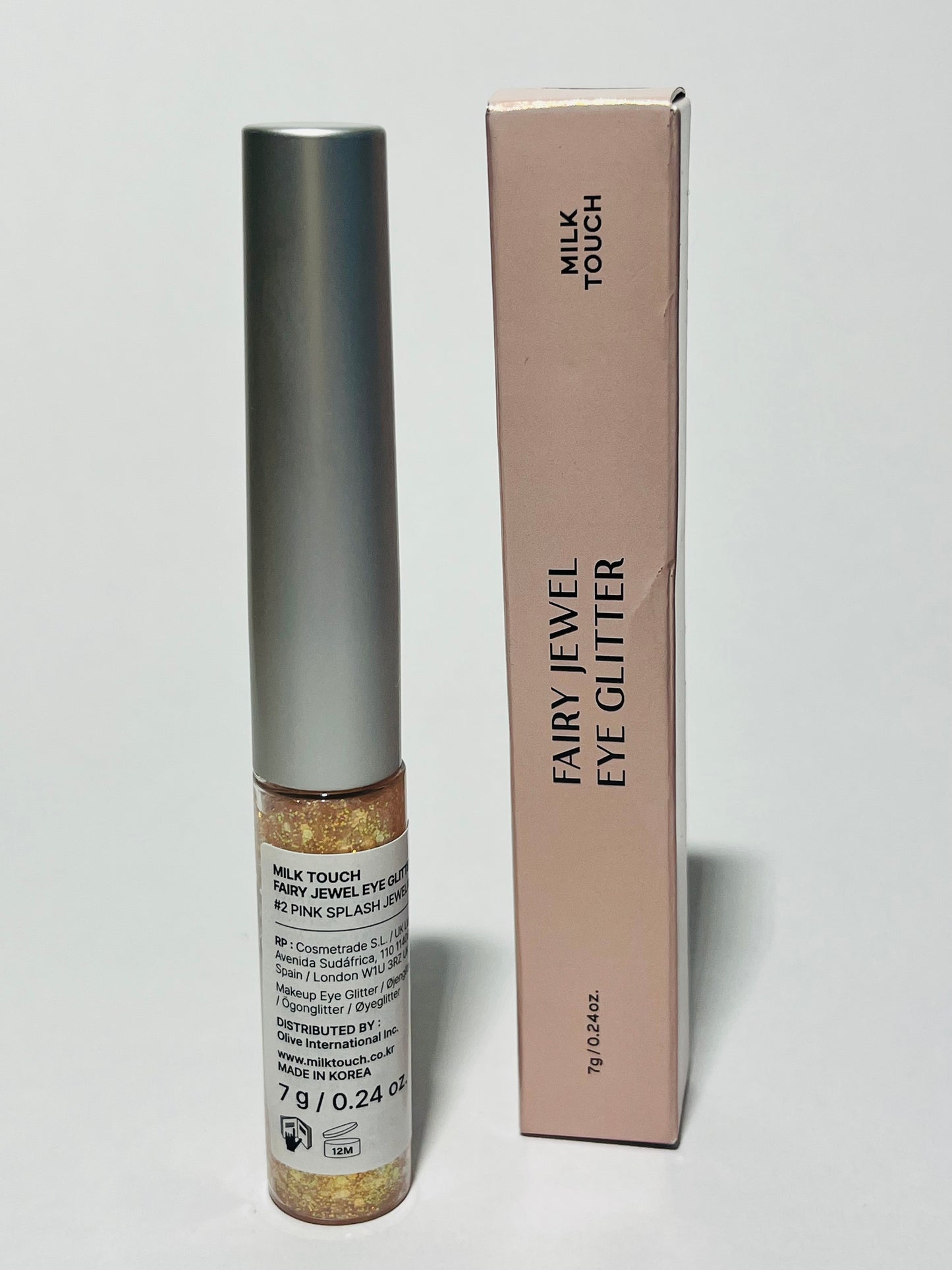 Milk Touch Fairy Jewel Eye Glitter #02 Pink Splash Jewelry