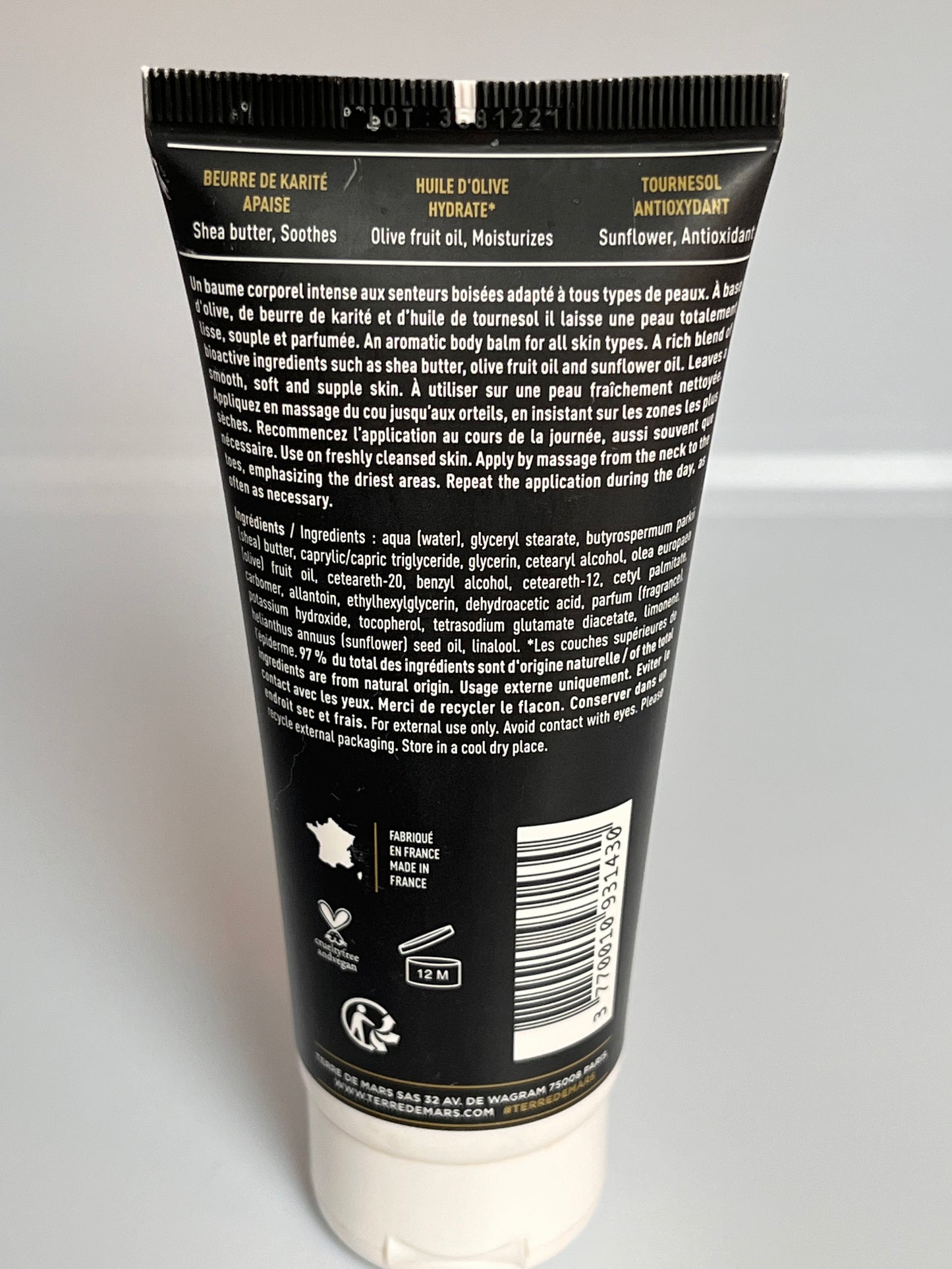 Terre De Mars  Imminence Body Nourishing Milk