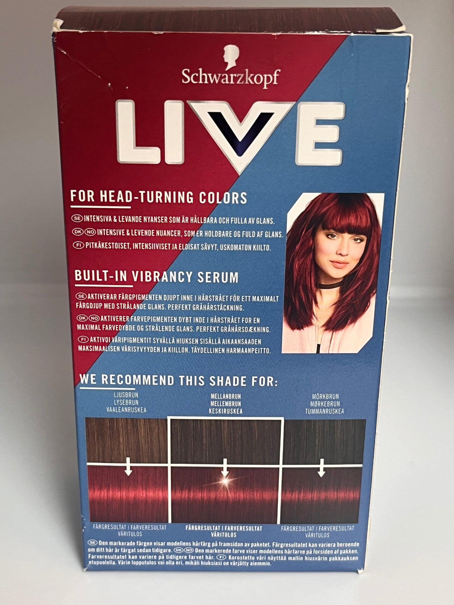 Schwarzkopf- Live Intense Color 43 Red Passion