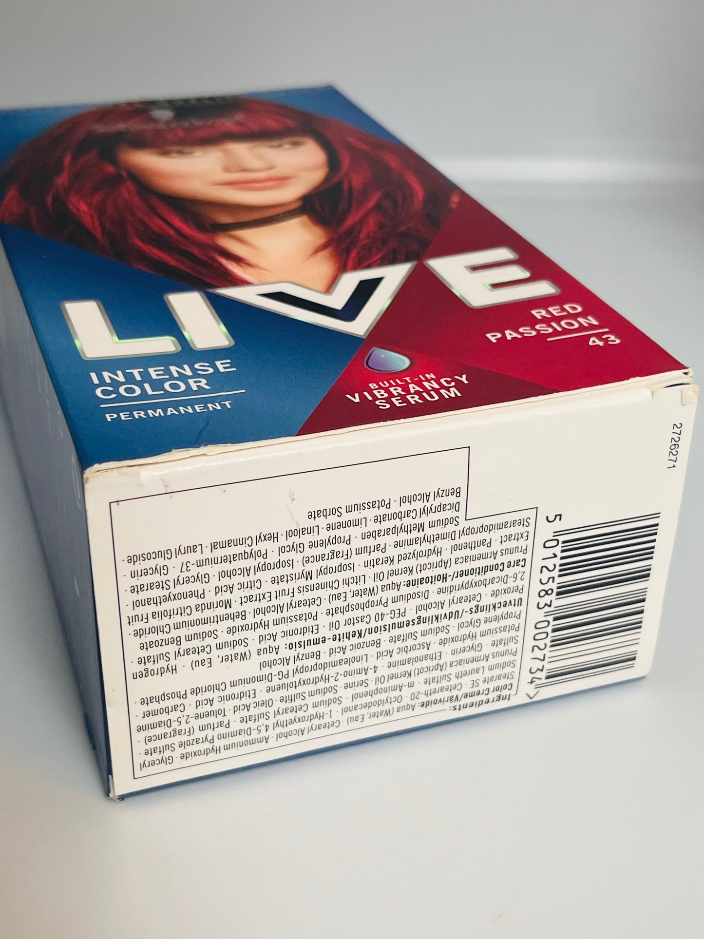 Schwarzkopf- Live Intense Color 43 Red Passion