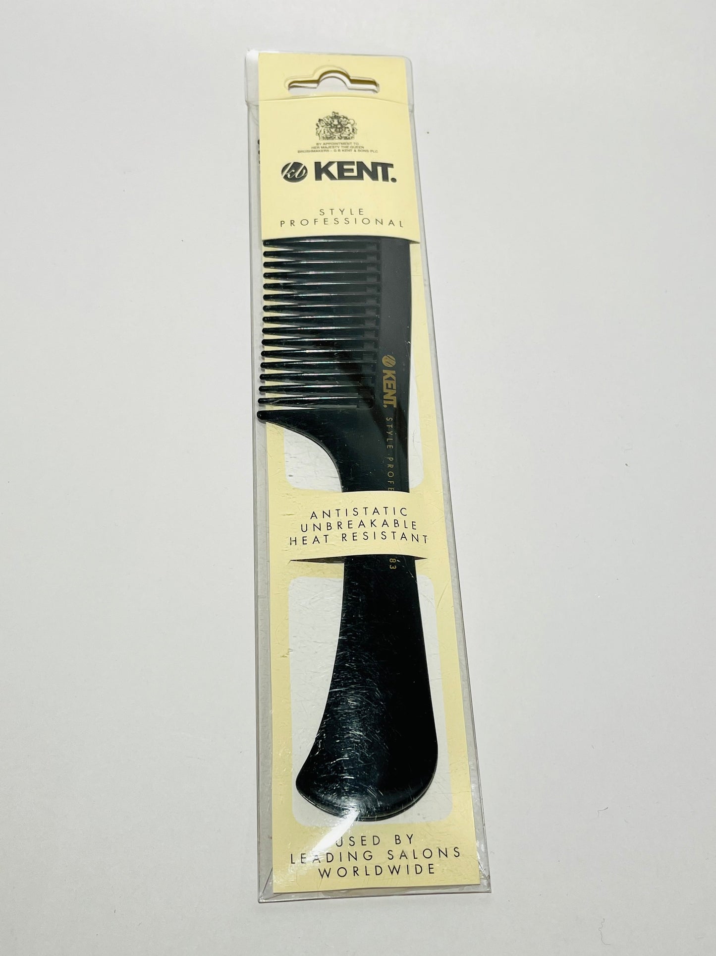 Kent Style Professional Antistatic Unbreakable Heat Resistant Handled Rake Comb No. SPC83