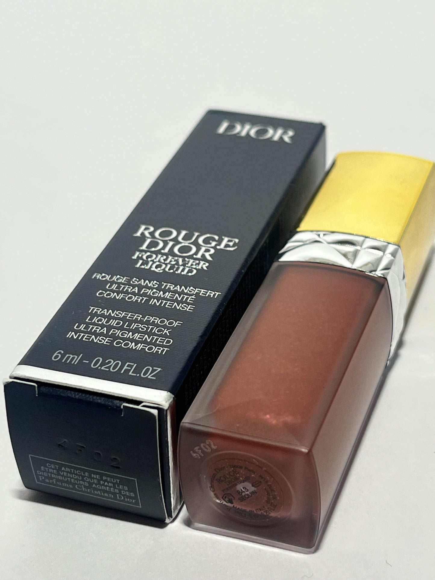 Dior Rouge Dior Forever Liquid Sequins Lipstick No. 843 - Divine