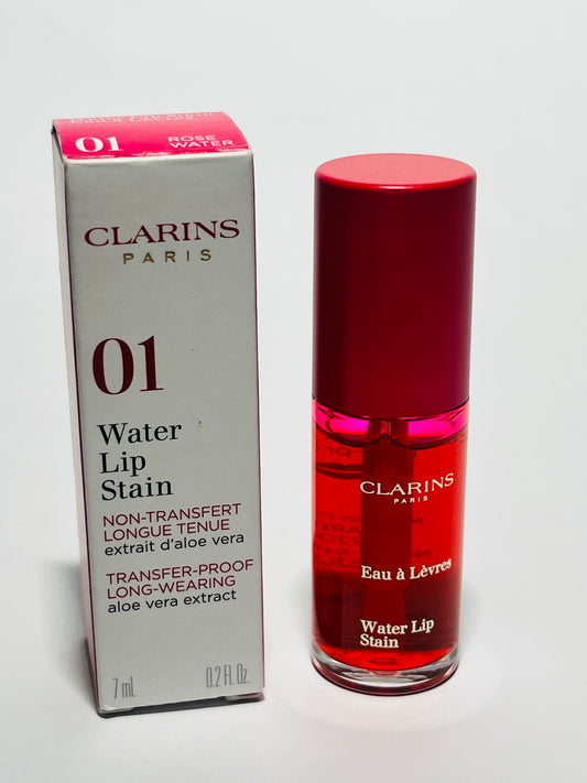 Clarins Water Lip Stain 01 Rose Water
