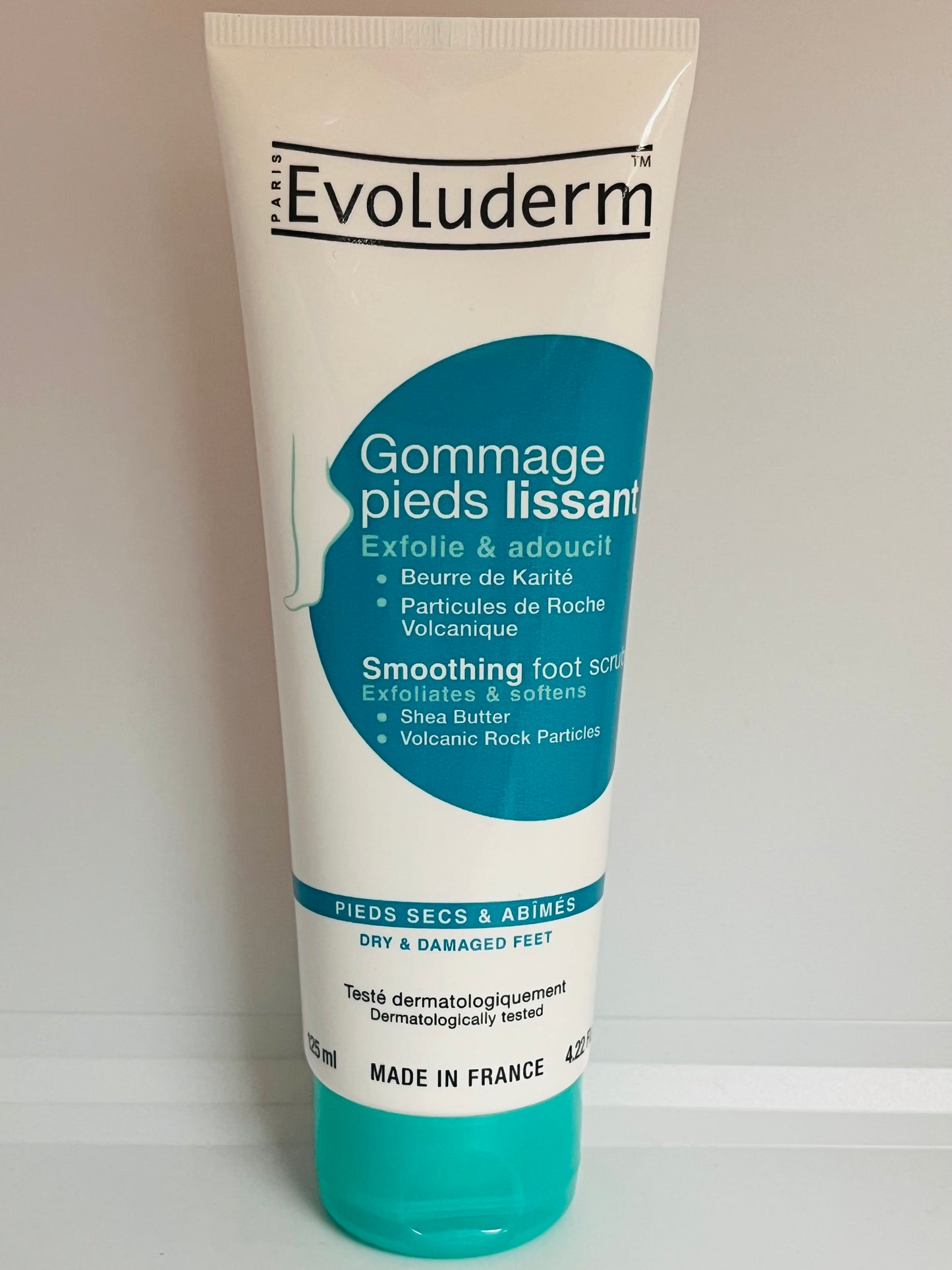 Evoluderm- Smoothing footscrub 125ml