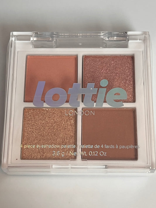 Lottie LONDON- 4 piece eyeshadow palette