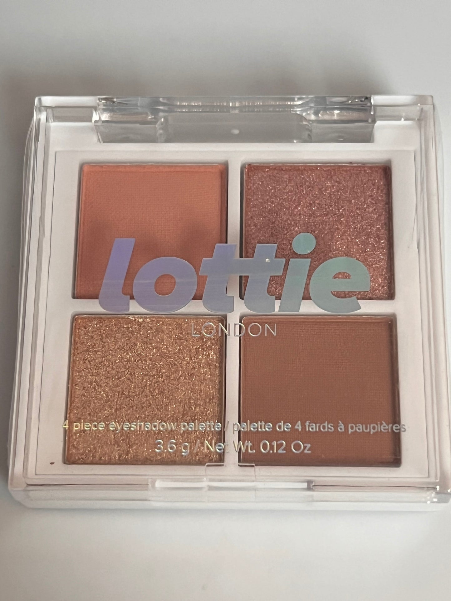 Lottie LONDON- 4 piece eyeshadow palette