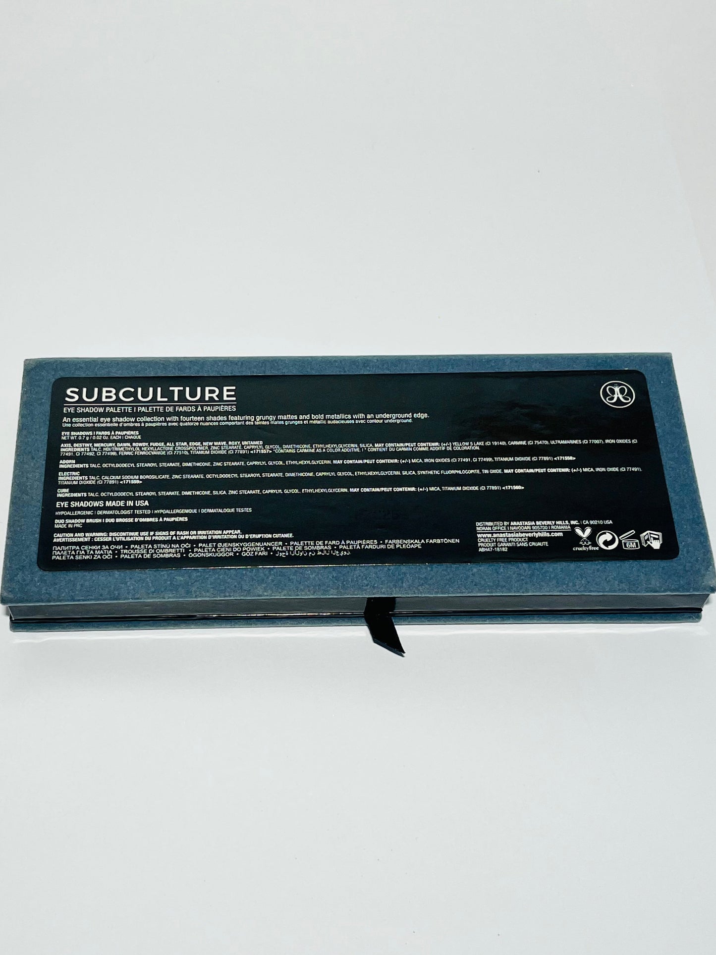 Anastasia Beverly Hills Subculture Eyeshadow Palette