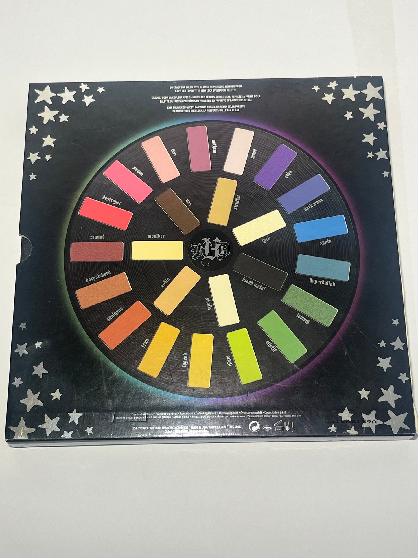 Kat Von D Mi Vida Loca Remix Eyeshadow Palette