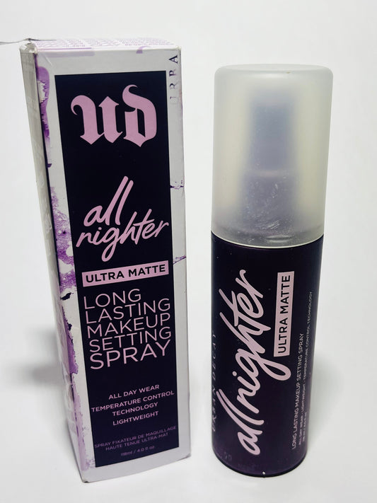 Urban Decay All Nighter Ultra Matte Setting Spray