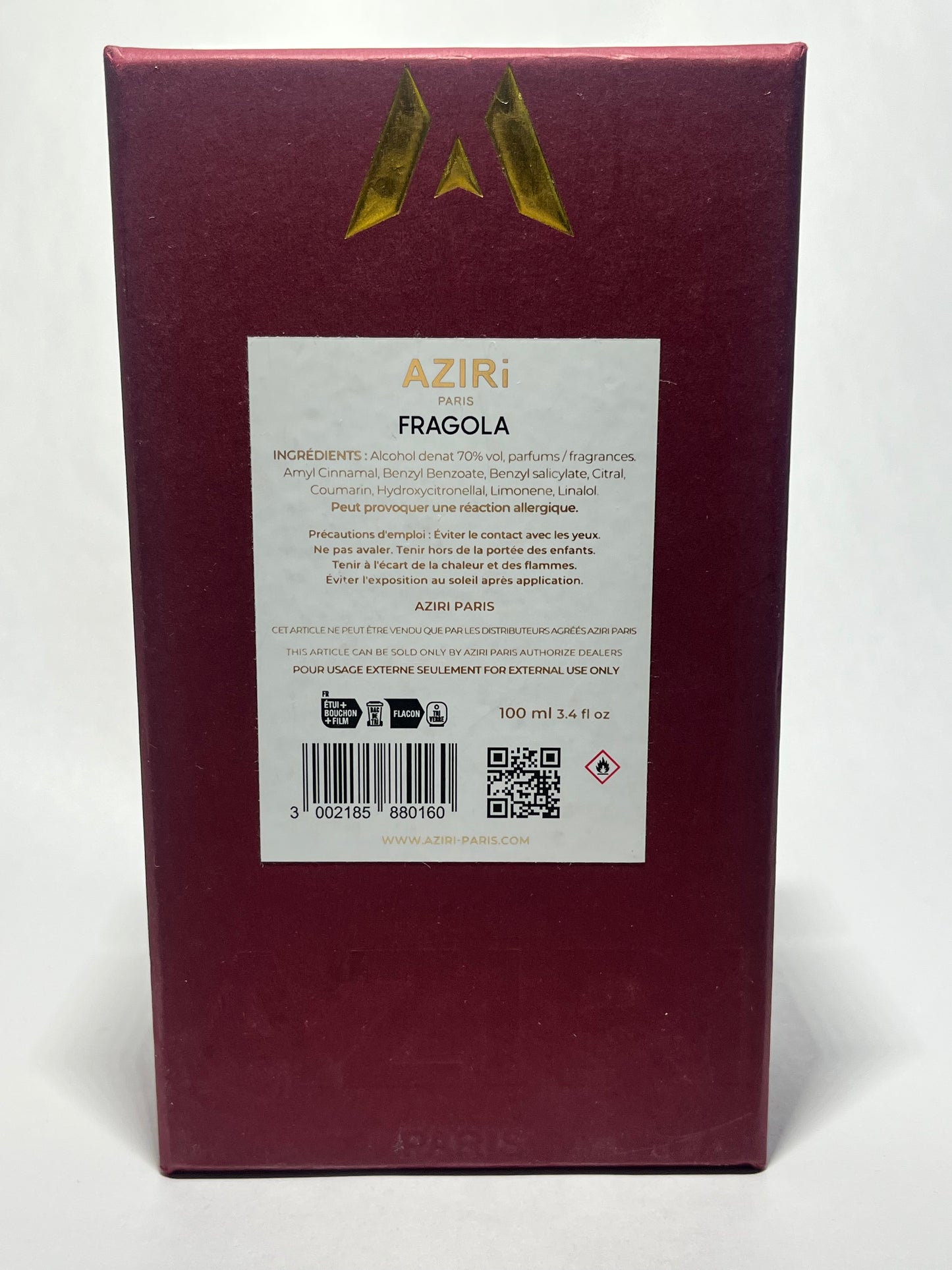 Fragola Aziri Paris 100ml