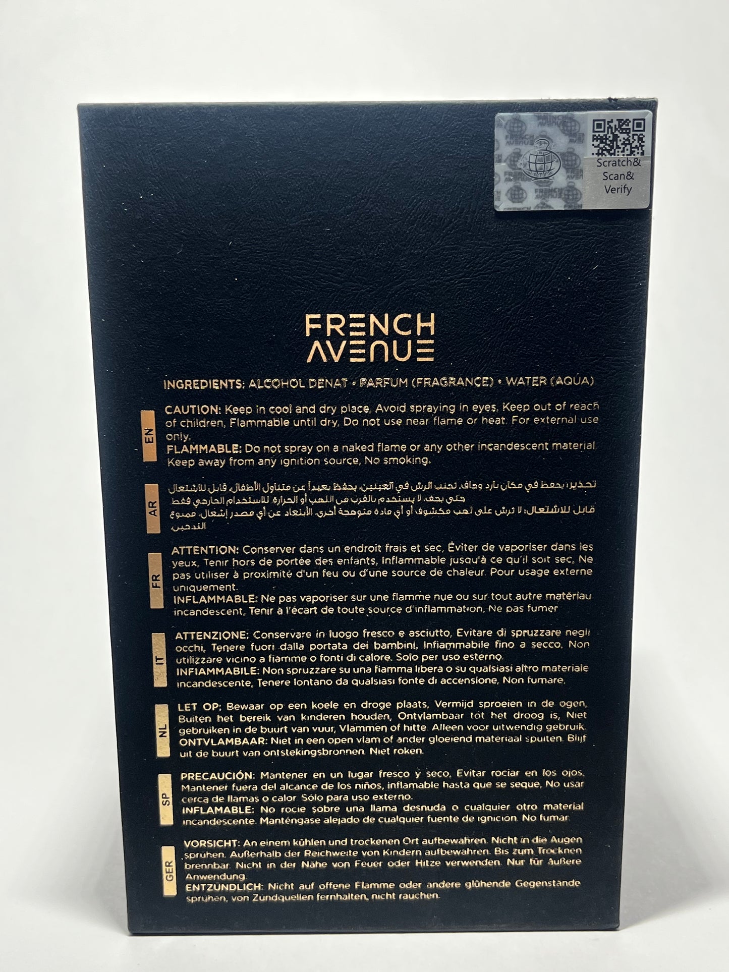 French Avenue Axis Eau de Parfum unisex 100 ml