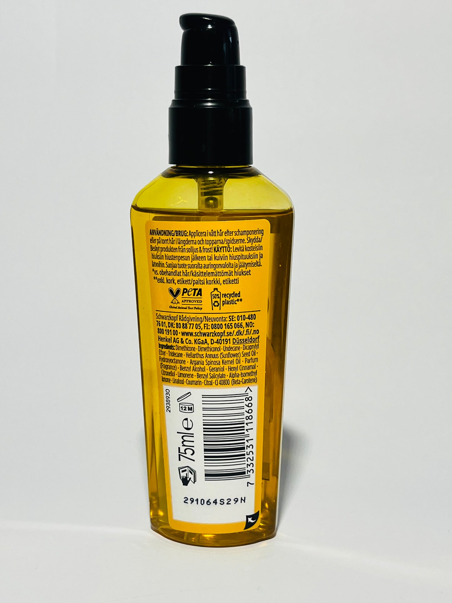 Schwarzkopf Gliss Daily Oil Elixir 75ml