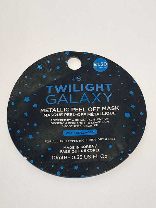 PS Twilight Galaxy- Metallic peel of mask-For alle hydtyper