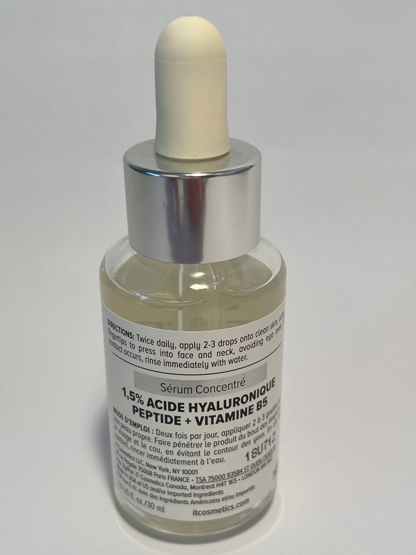 It Cosmetics Bye Bye Lines Hyaluronic Acid Serum 30ml