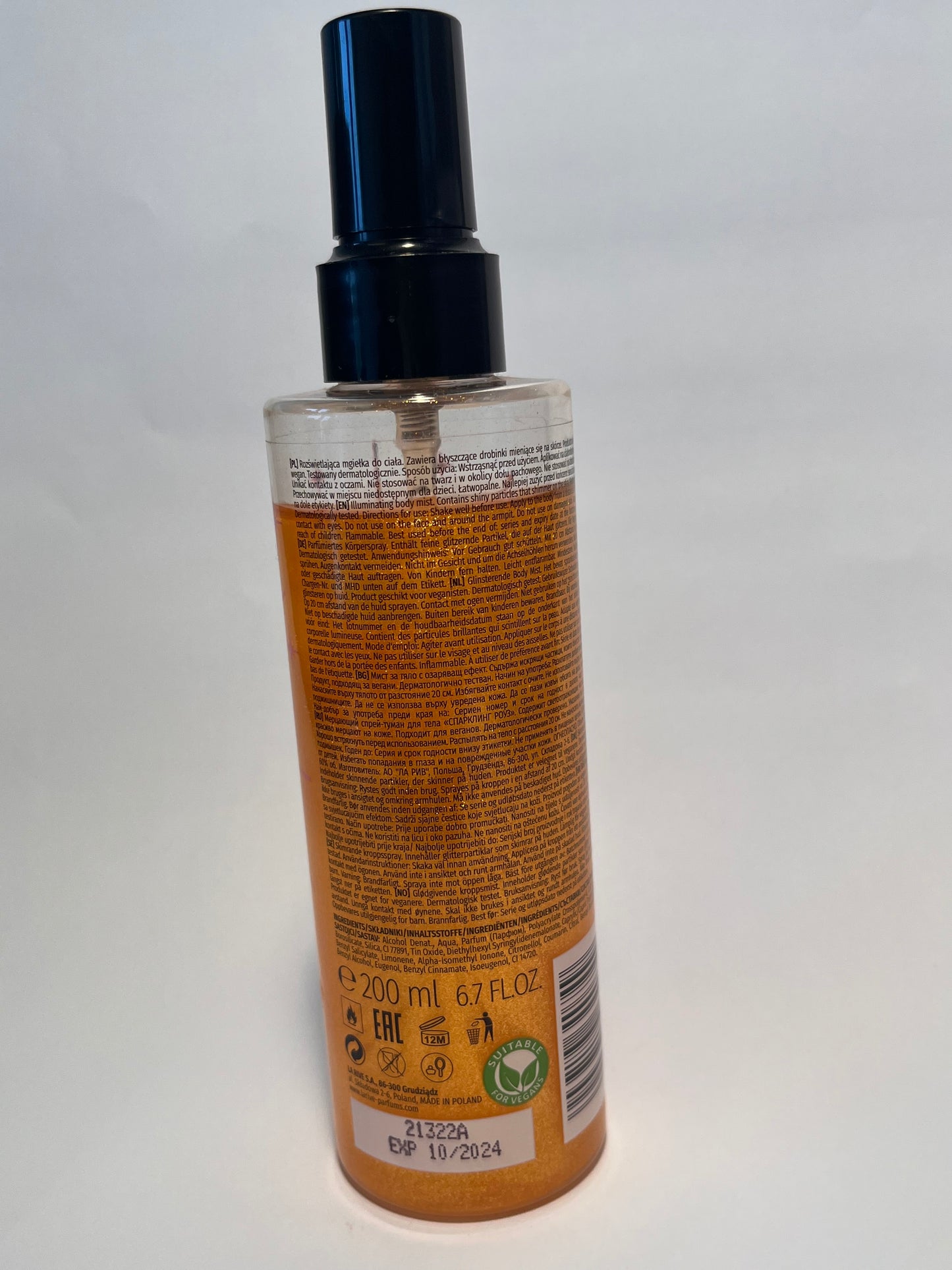 LA RIVE sparkling rose Body Mist 200 ml
