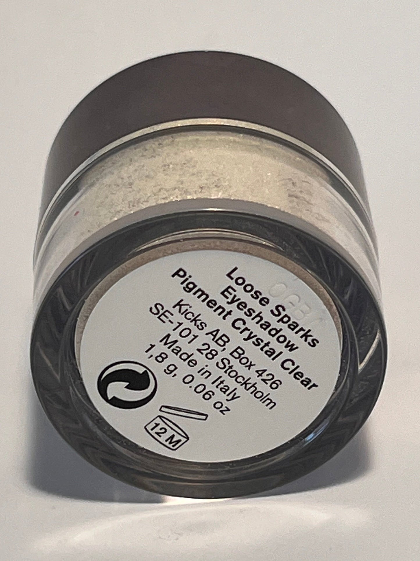 BeautyAct Loose Sparks Eyeshadow Pigment Crystal Clear