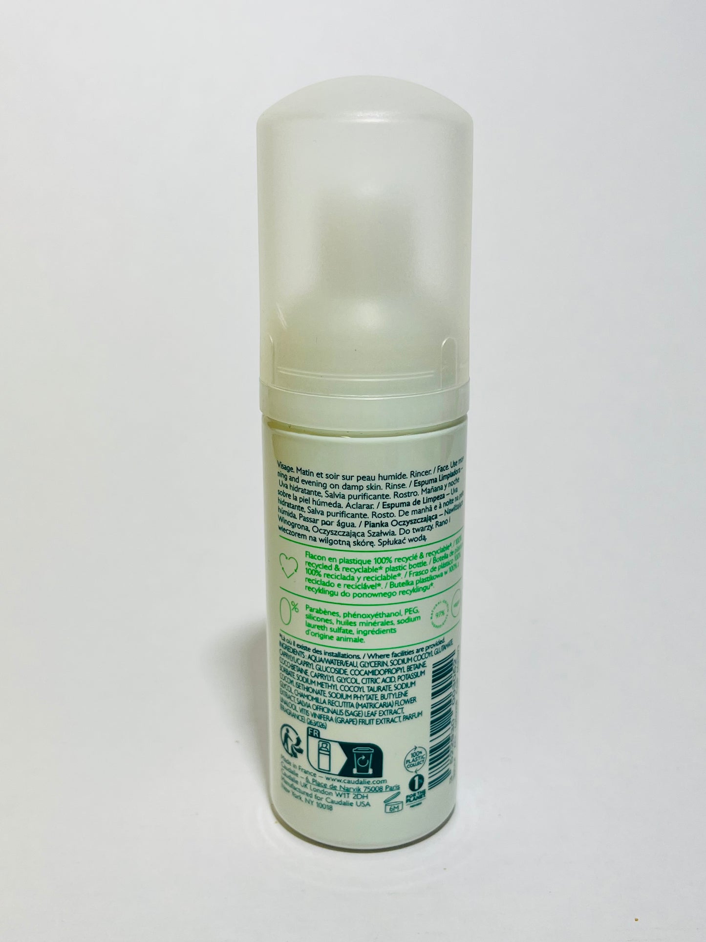 Caudalie Vinoclean Instant Foaming Cleanser 50ml