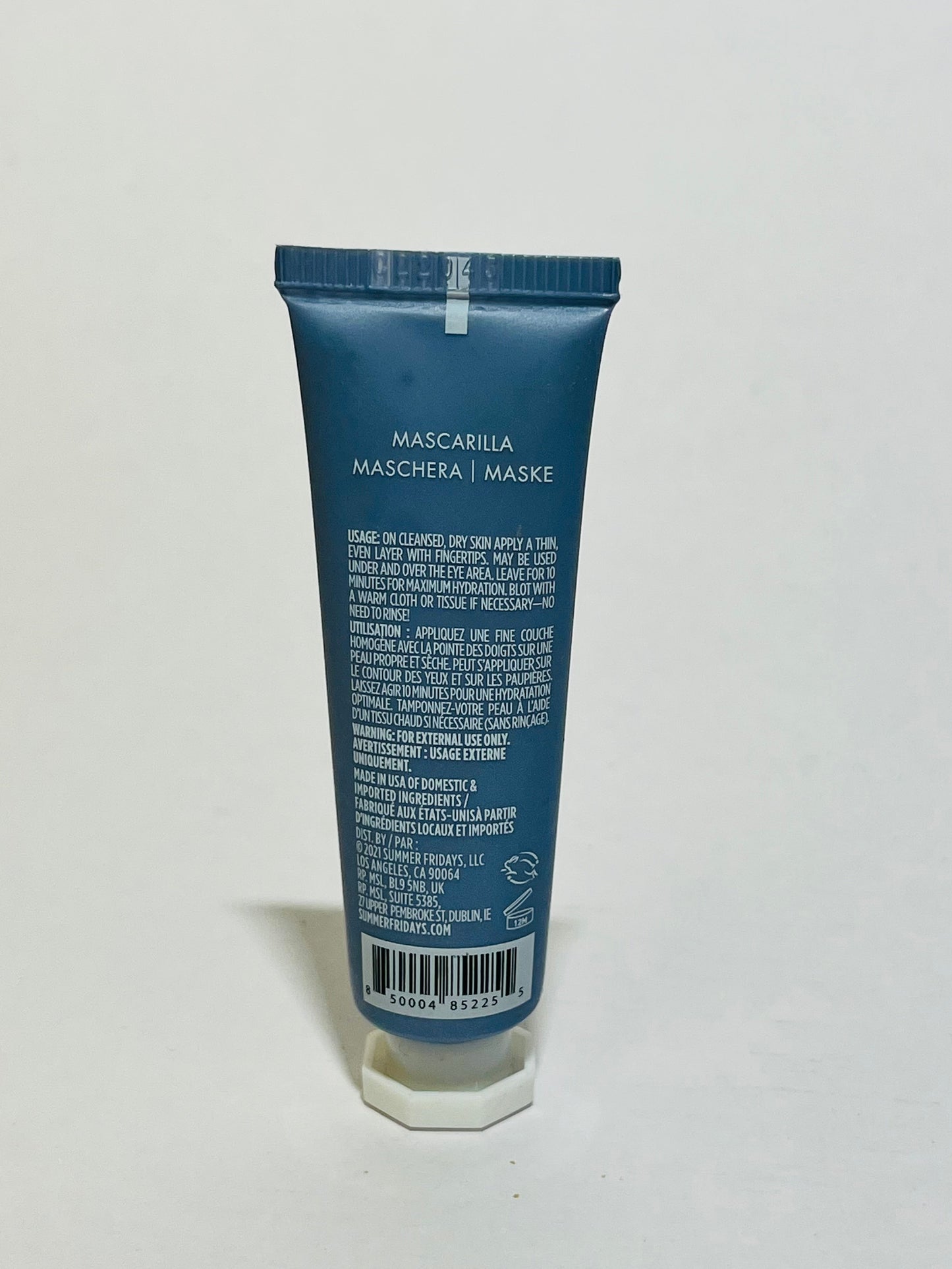 Summer Fridays Jet Lag Mask Hydrating Moisturizer 10g Travel Size